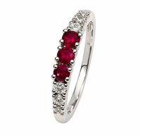 Anello Fanton Gioielli Donna ANELLI RUBINO in Oro Rubino ANOR-370-52